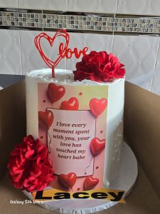 Custom Designed Cake Baking