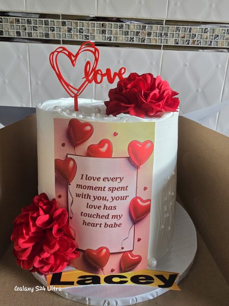 Custom Designed Cake Baking